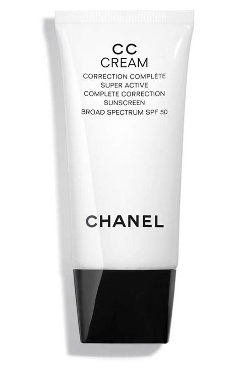 chanel cc cream super active complete correction spf 50 review|Chanel tinted moisturizer spf 50.